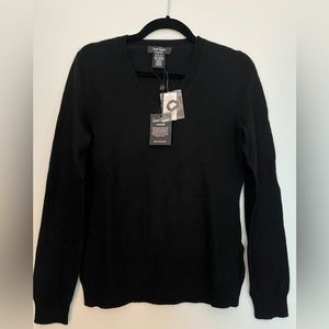 Cashmere Lord & Taylor V-Neck Sweater